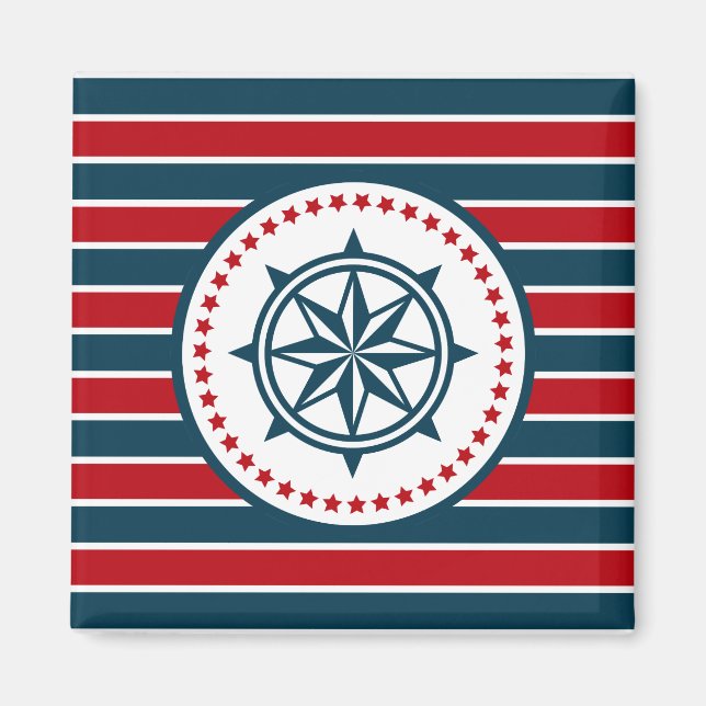 Nautical Design Magnet (Vorne)