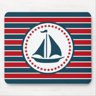 Nautical Design Mousepad