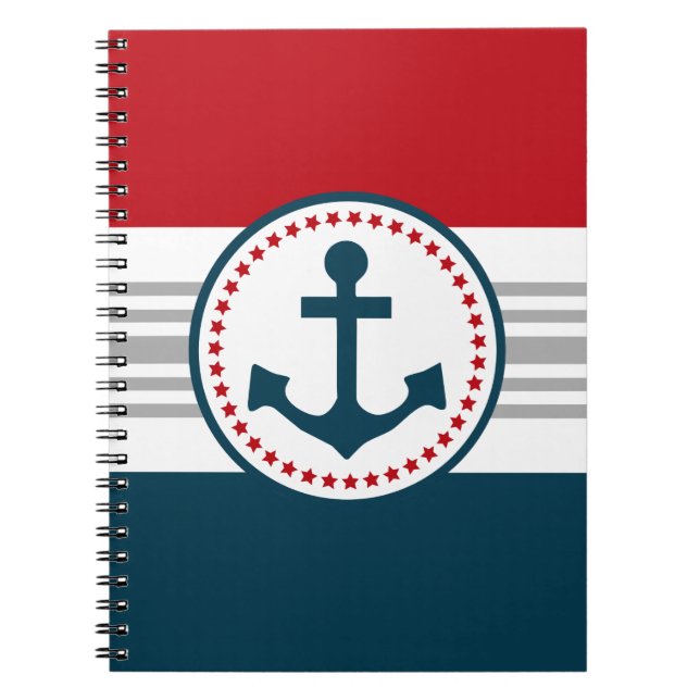 Nautical Design Notizblock (Vorderseite)