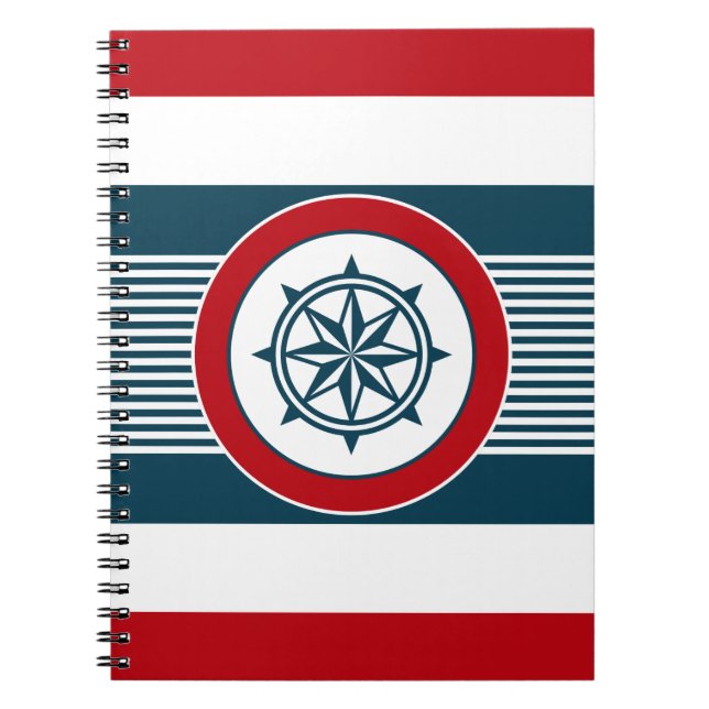 Nautical Design Notizblock (Vorderseite)