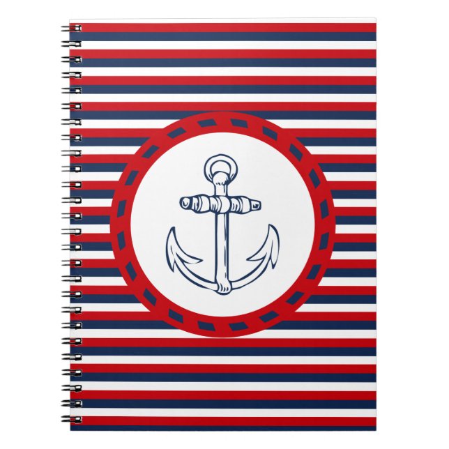 Nautical Design Notizblock (Vorderseite)