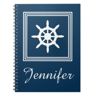 Nautical Design Notizblock