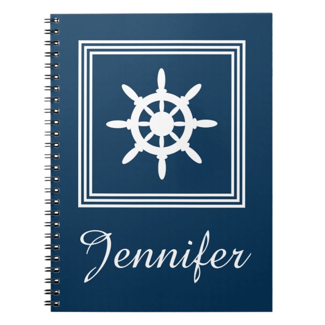 Nautical Design Notizblock (Vorderseite)