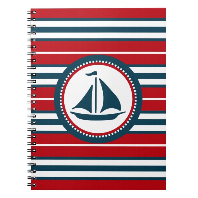 Nautical Design Notizblock (Vorderseite)