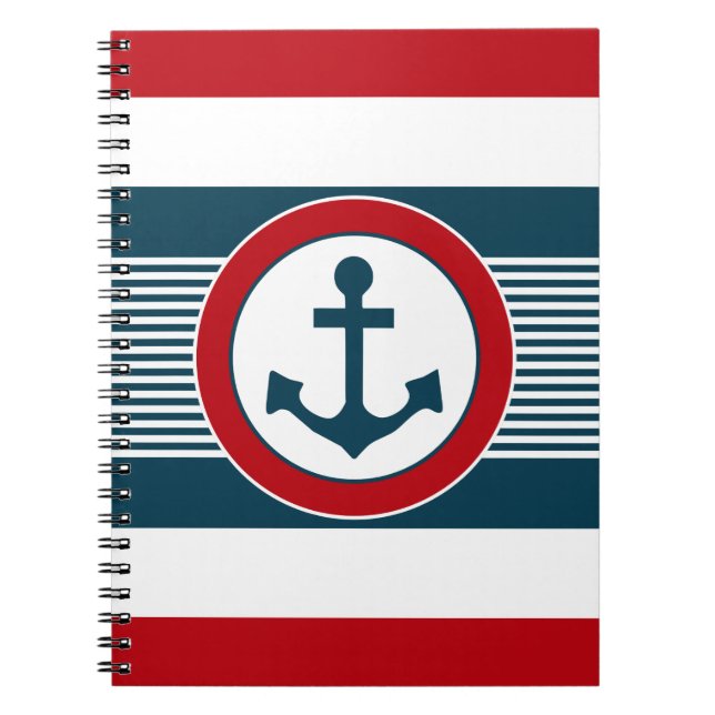 Nautical Design Notizblock (Vorderseite)