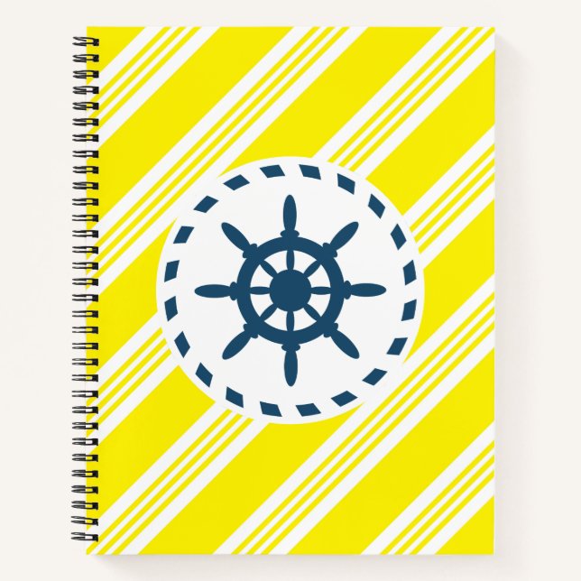 Nautical Design Notizbuch (Vorderseite)