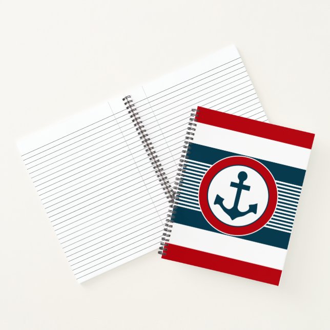 Nautical Design Notizbuch (Innenseite)