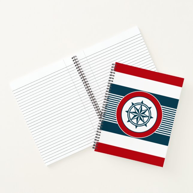 Nautical Design Notizbuch (Innenseite)