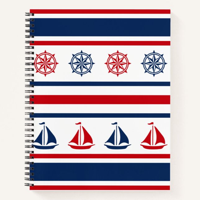 Nautical Design Notizbuch (Vorderseite)