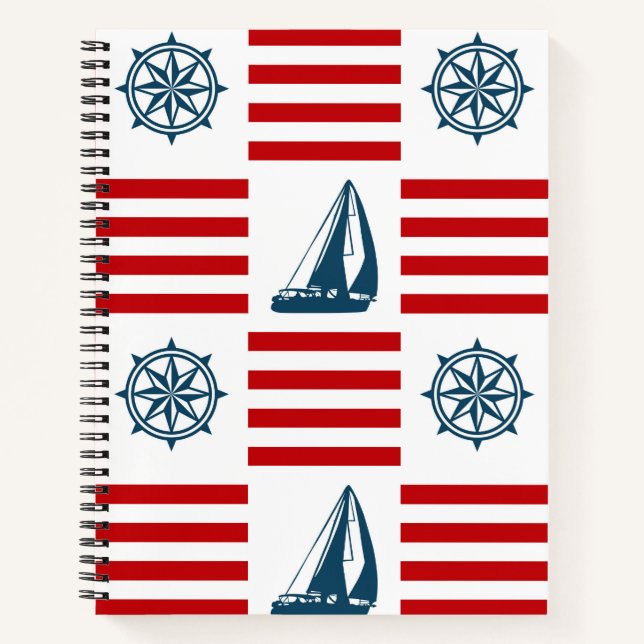 Nautical Design Notizbuch (Vorderseite)