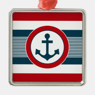 Nautical Design Ornament Aus Metall