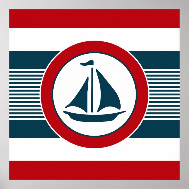 Nautical Design Poster (Vorne)