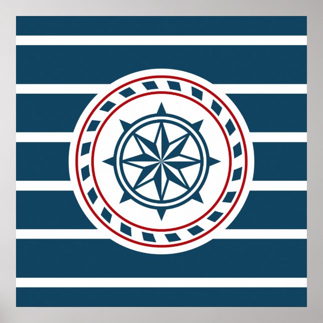 Nautical Design Poster (Vorne)