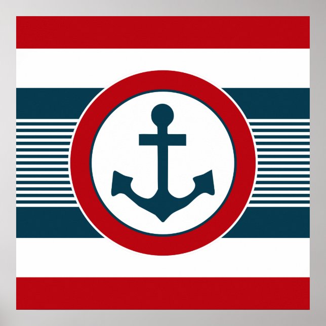 Nautical Design Poster (Vorne)