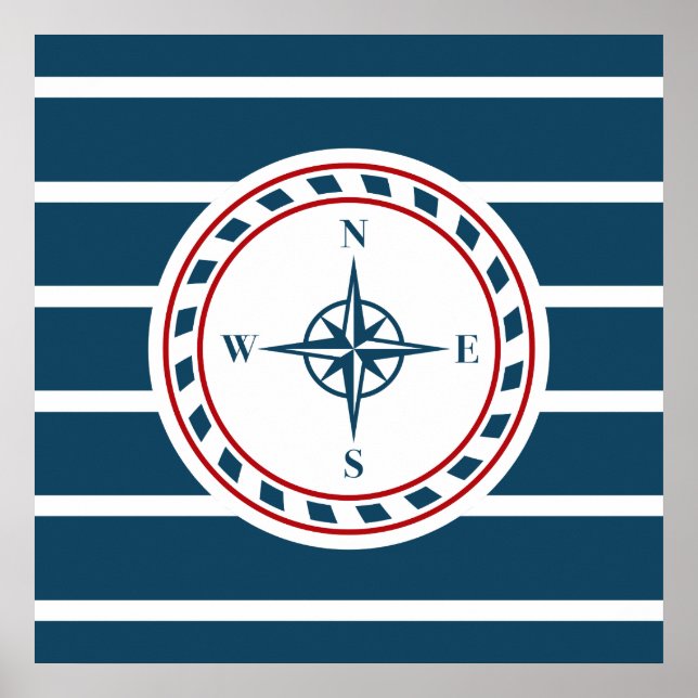 Nautical Design Poster (Vorne)