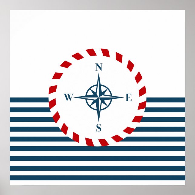 Nautical Design Poster (Vorne)