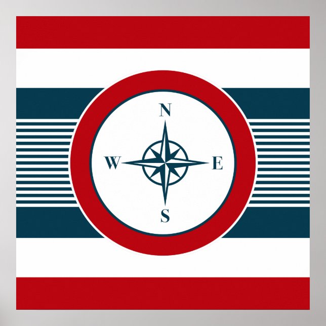 Nautical Design Poster (Vorne)