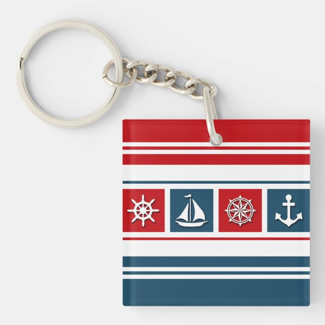 Nautical Design Schlüsselanhänger (Vorderseite)