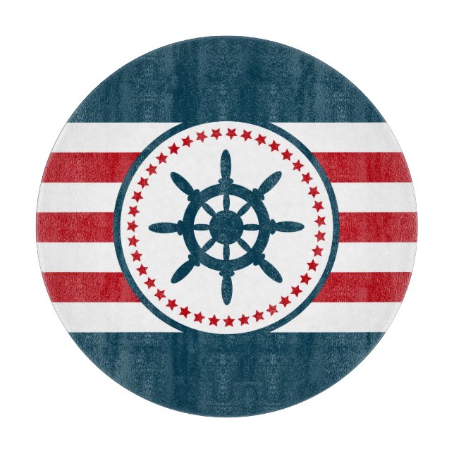 Nautical Design Schneidebrett (Vorderseite)