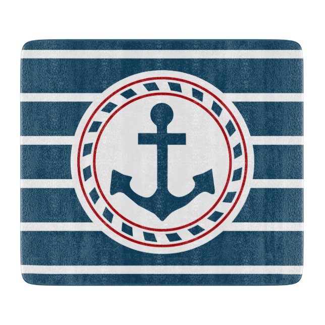 Nautical Design Schneidebrett (Vorderseite)