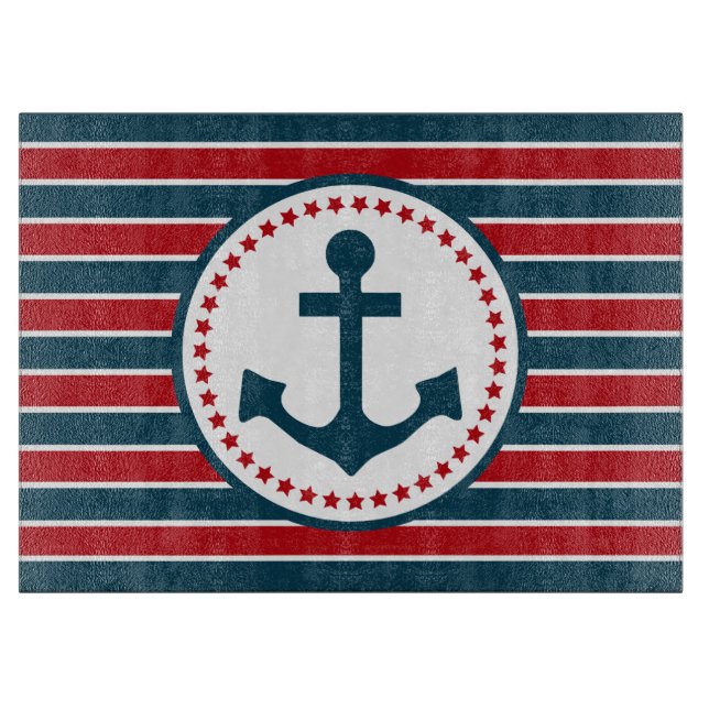 Nautical Design Schneidebrett (Vorderseite)
