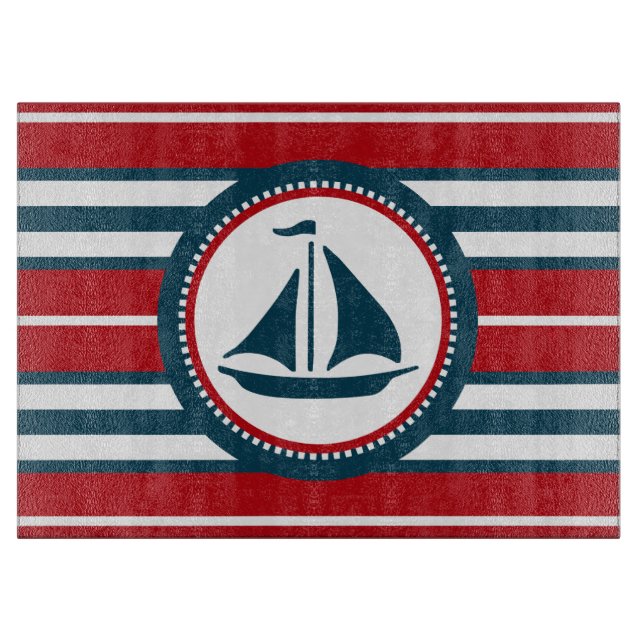 Nautical Design Schneidebrett (Vorderseite)