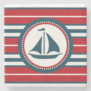 Nautical Design Steinuntersetzer