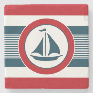 Nautical Design Steinuntersetzer