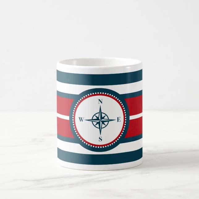 Nautical Design Tasse (Mittel)