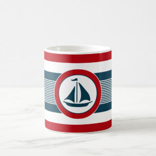 Nautical Design Tasse