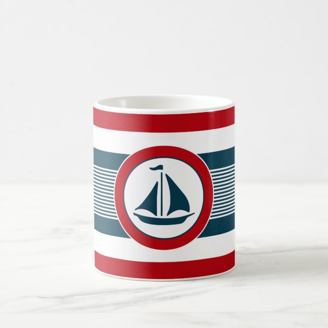 Nautical Design Tasse (Mittel)