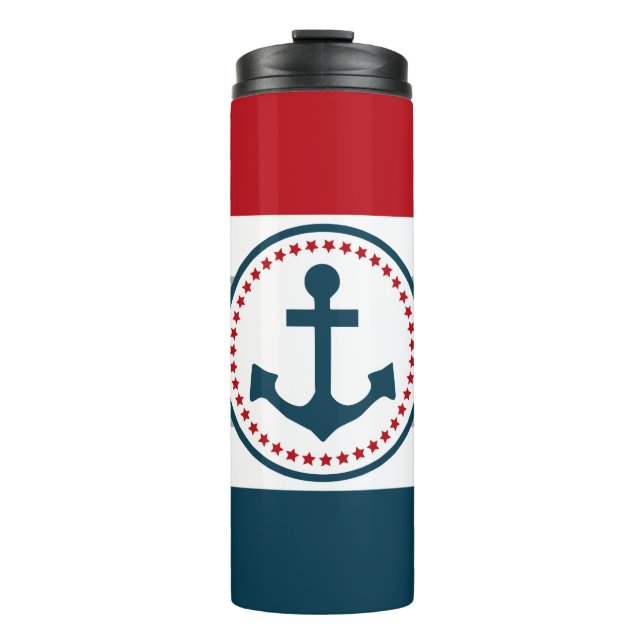 Nautical Design Thermosbecher (Vorderseite)