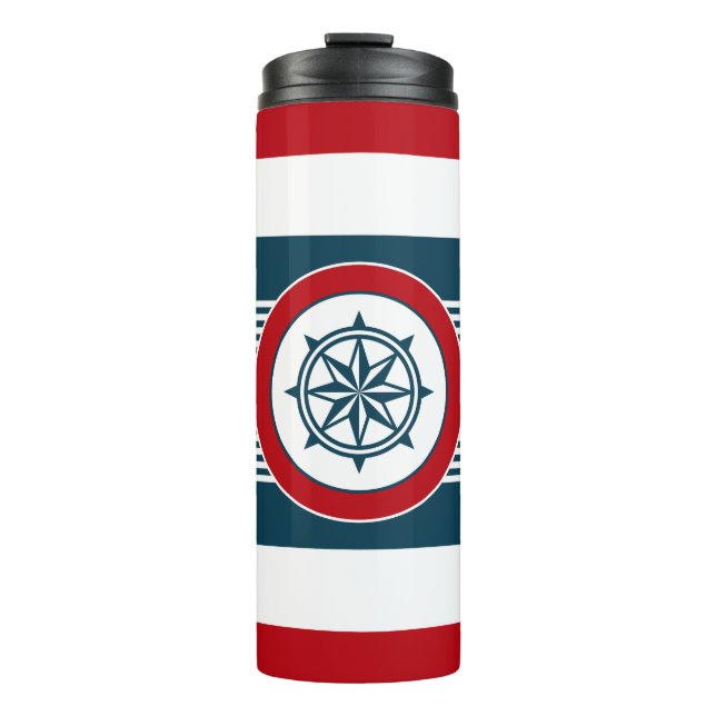 Nautical Design Thermosbecher (Vorderseite)