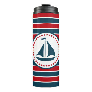 Nautical Design Thermosbecher