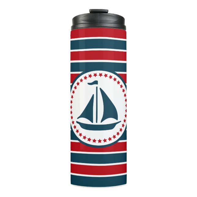 Nautical Design Thermosbecher (Vorderseite)