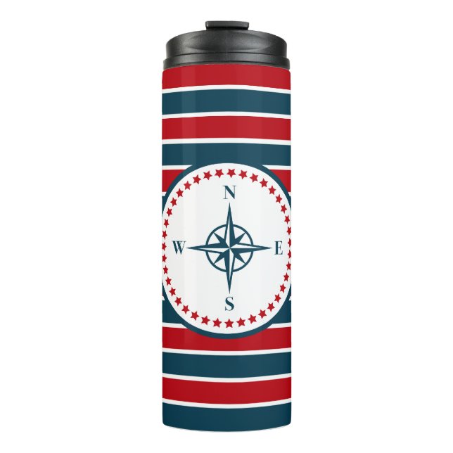 Nautical Design Thermosbecher (Vorderseite)