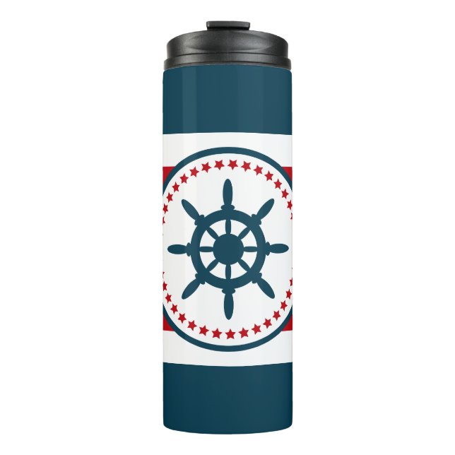 Nautical Design Thermosbecher (Vorderseite)