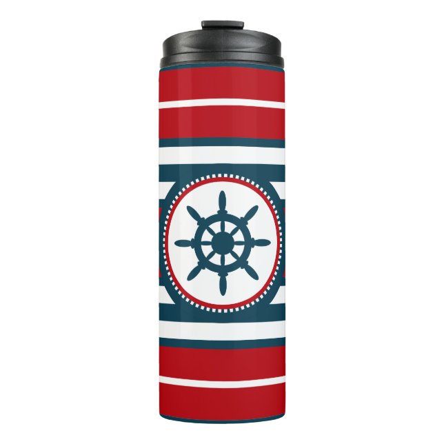 Nautical Design Thermosbecher (Vorderseite)