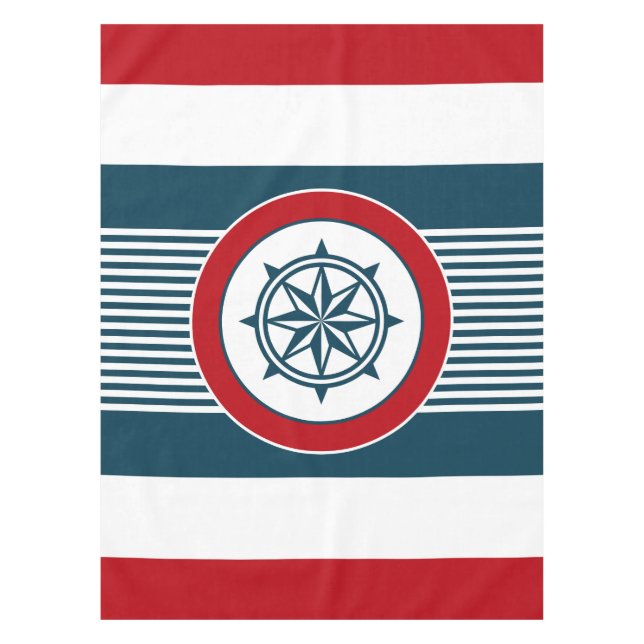 Nautical Design Tischdecke (Vorderseite)