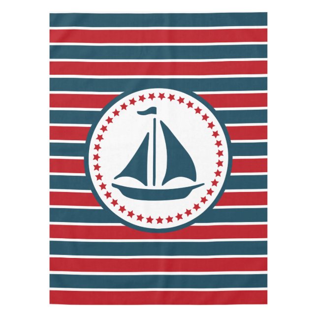 Nautical Design Tischdecke (Vorderseite)