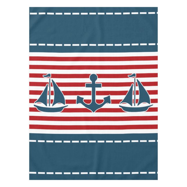 Nautical Design Tischdecke (Vorderseite)