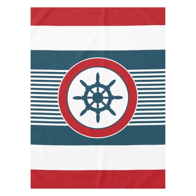 Nautical Design Tischdecke (Vorderseite)