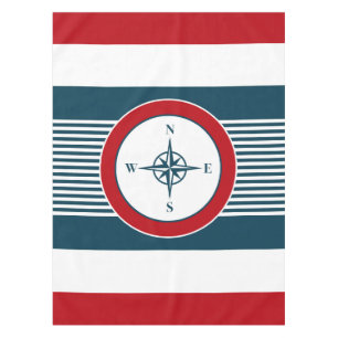 Nautical Design Tischdecke
