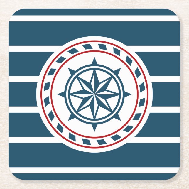 Nautical Design Untersetzer (Vorderseite)