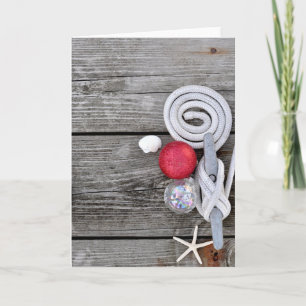 Nautical Dock mit Ornamenten Karte