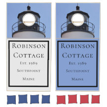Nautical Family Name Date Beach House Hochzeit