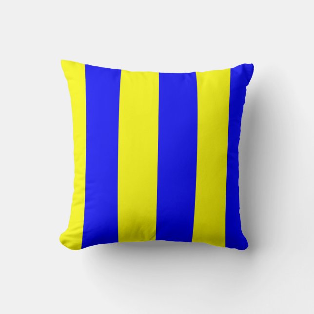 Nautical Flag "G" Golf Pillow Kissen (Vorderseite)