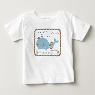 Nautical Friends - Wal Baby T-shirt