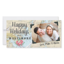 Nautical Happy Holidays aus Baltimore