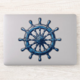 Nautical Helm / Wheel Custom-Cut Vinyl Sticker